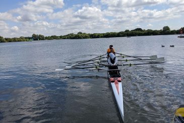 Women rowing at Fairlop RC