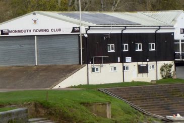 solar array on rowing club