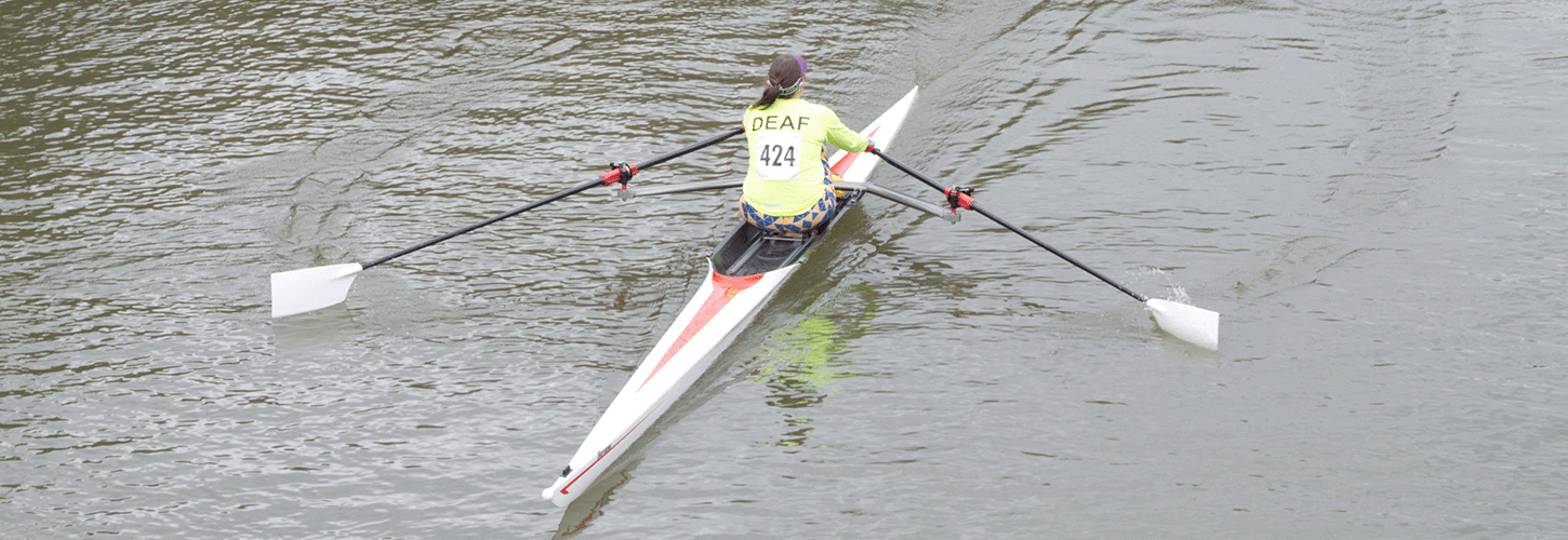 Rowing with a hearing impairment British Rowing Plus