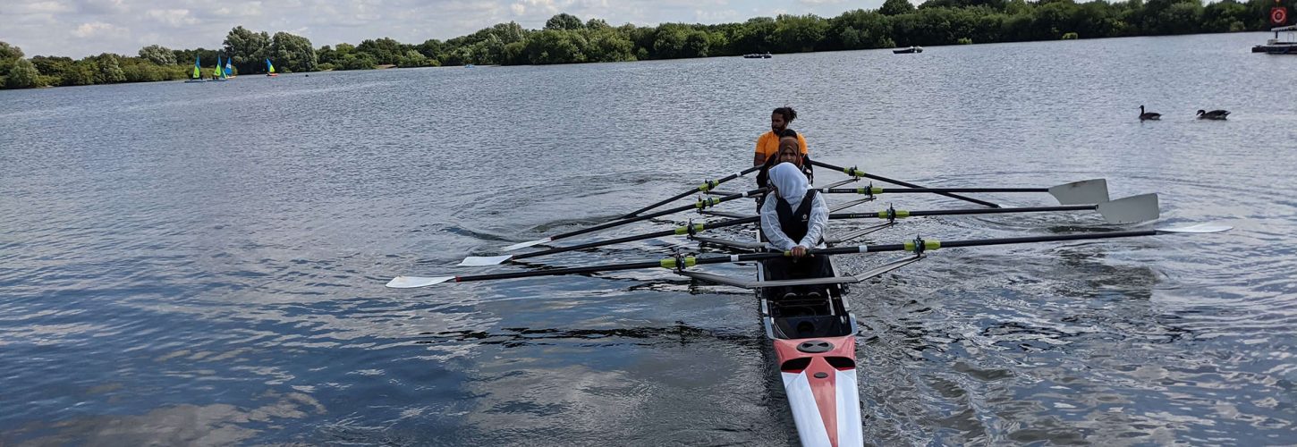Women rowing at Fairlop RC