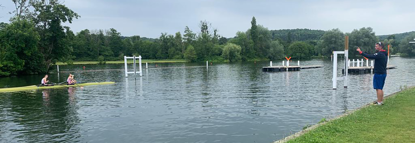 coach at Temple Island