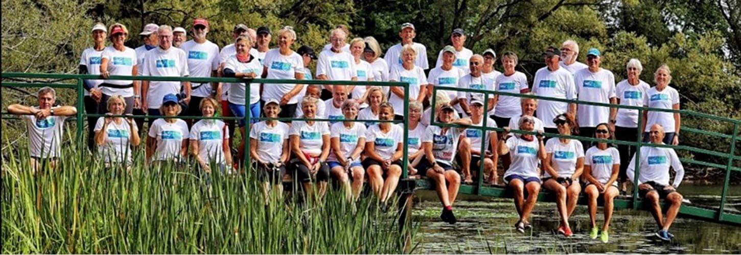 group of people in matching t-shirts