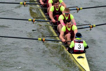 Harry Brightmore coxing