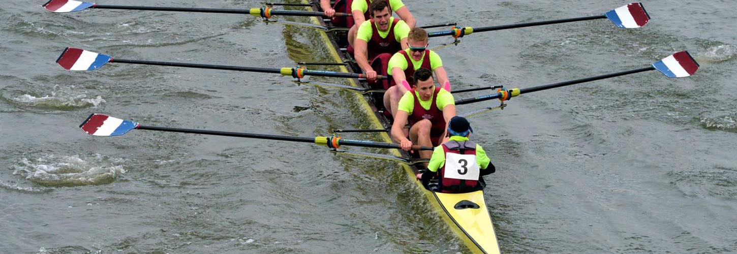 Harry Brightmore coxing