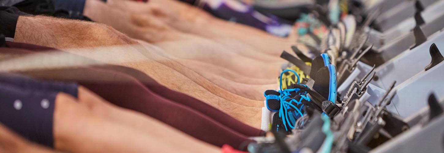 legs of indoor rowers