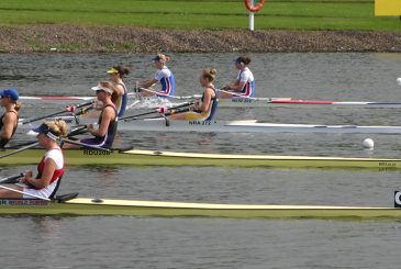 rowing race start