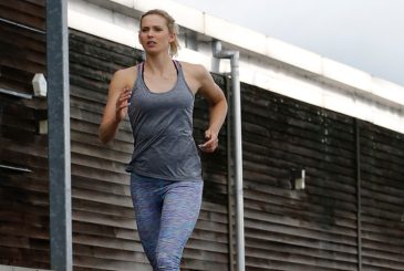 Vicky Thornley running