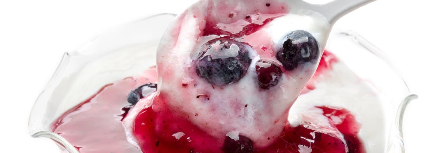 berry fruit ripple dessert