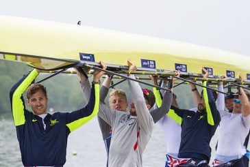men's eight over heads
