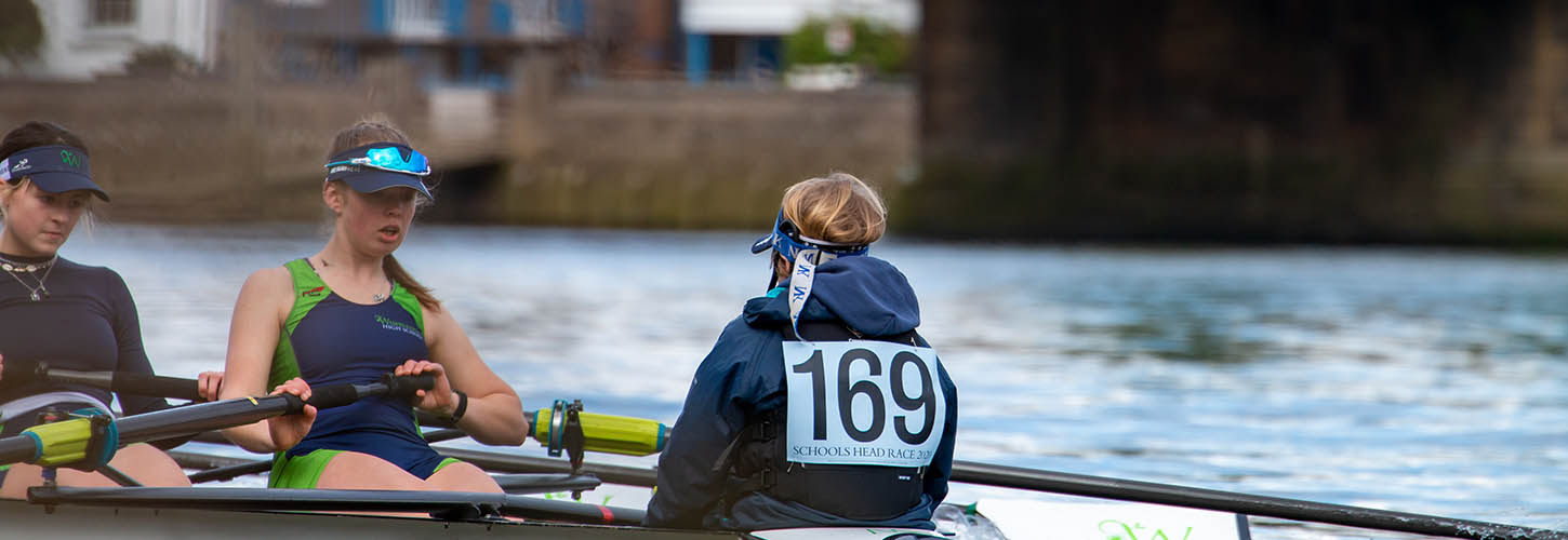 cox and stern pair on Tideway