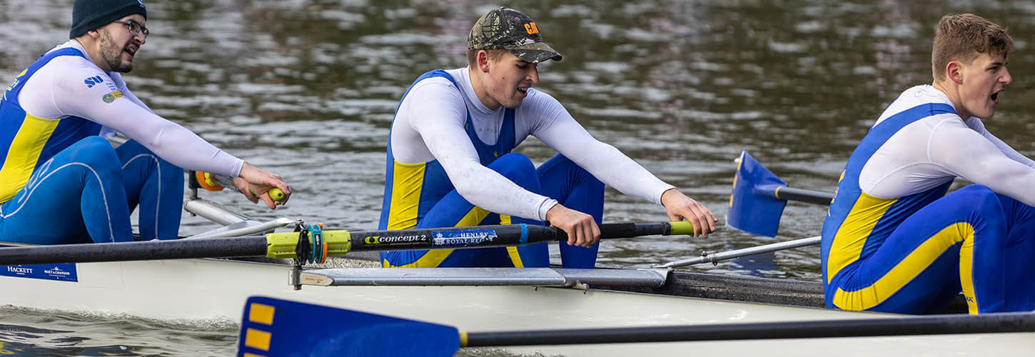 Bath university rowers