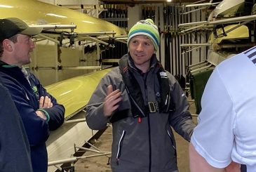 Coach debriefing crew