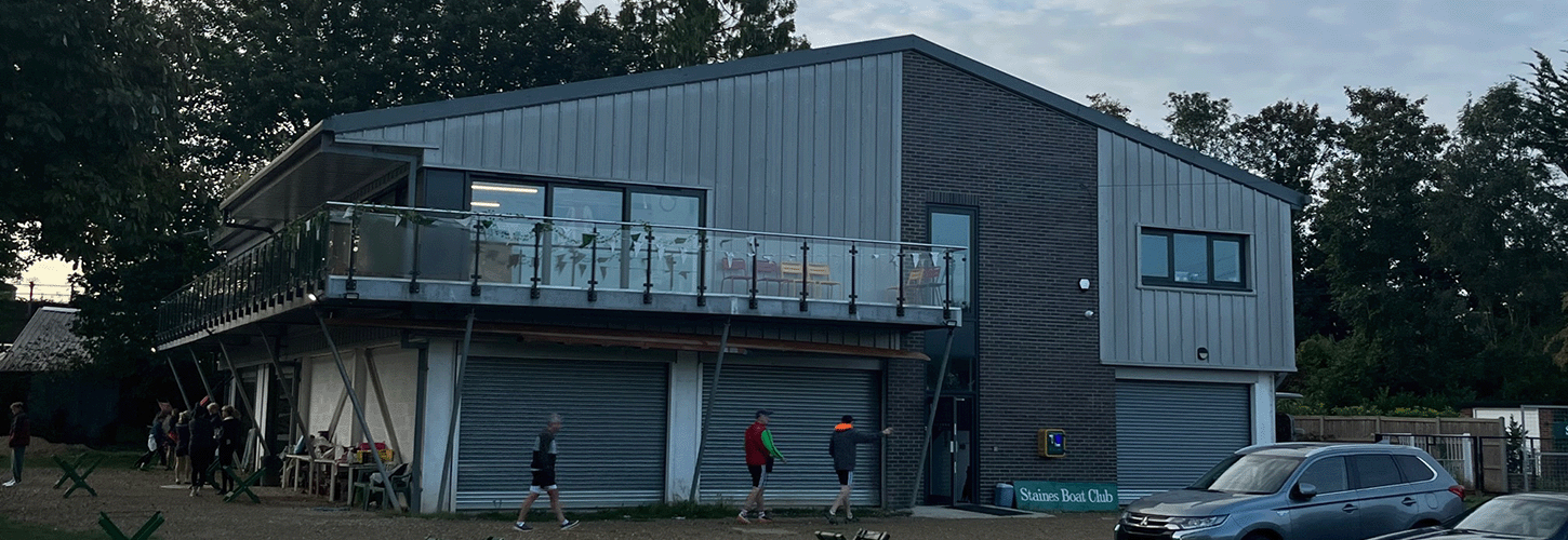 Staines BC's new boathouse