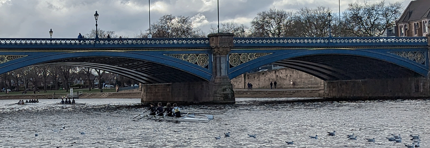 Crews giong through Trent Bridge