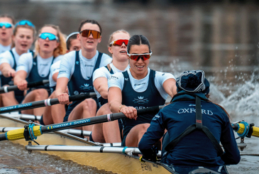 Annie at 6 in dduring TRial Eights in December 2023.