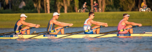 men's quad at the catch