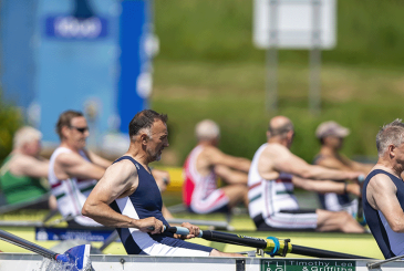 Masters going off a 1k race start