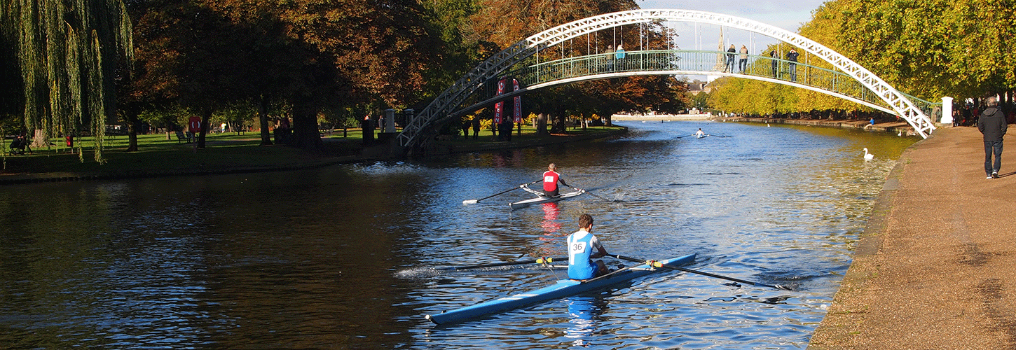 Head racing at Bedford
