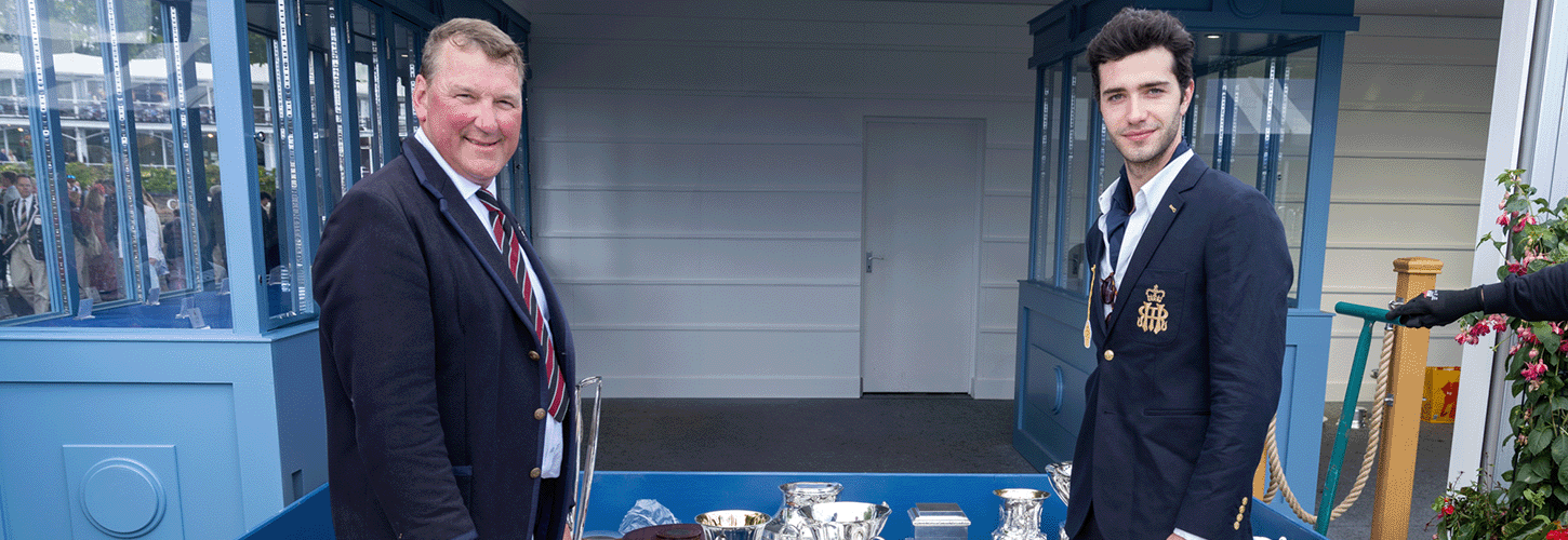 Sir Matthew Pinsent CBE and Actor Bruce Herbelin-Earle