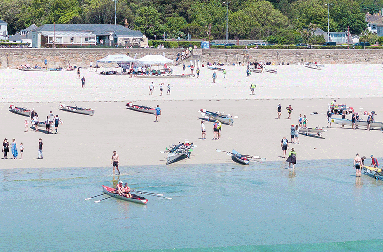 Coastal sculling competition