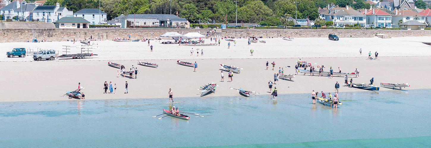 Coastal sculling competition