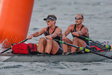 CO2x navigating a coastal endurance course